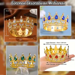 Corona decorativa de 8cm