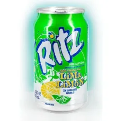Refresco Gaseado Lata 330ml. Sabor LIMÓN