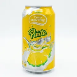 Refresco Gaseado Lata 330ml. Sabor PIÑITA