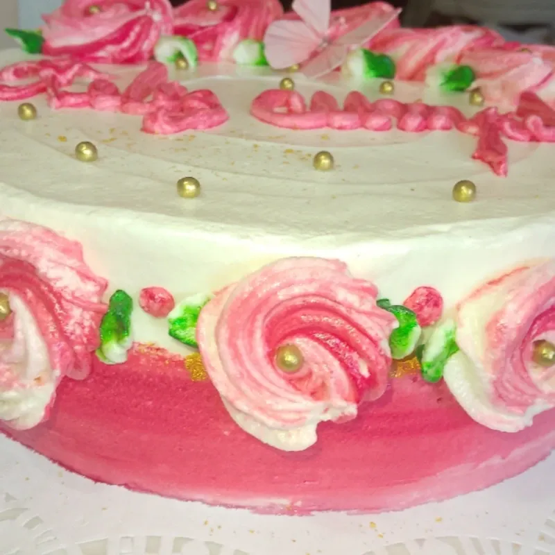 Pastel sencillo