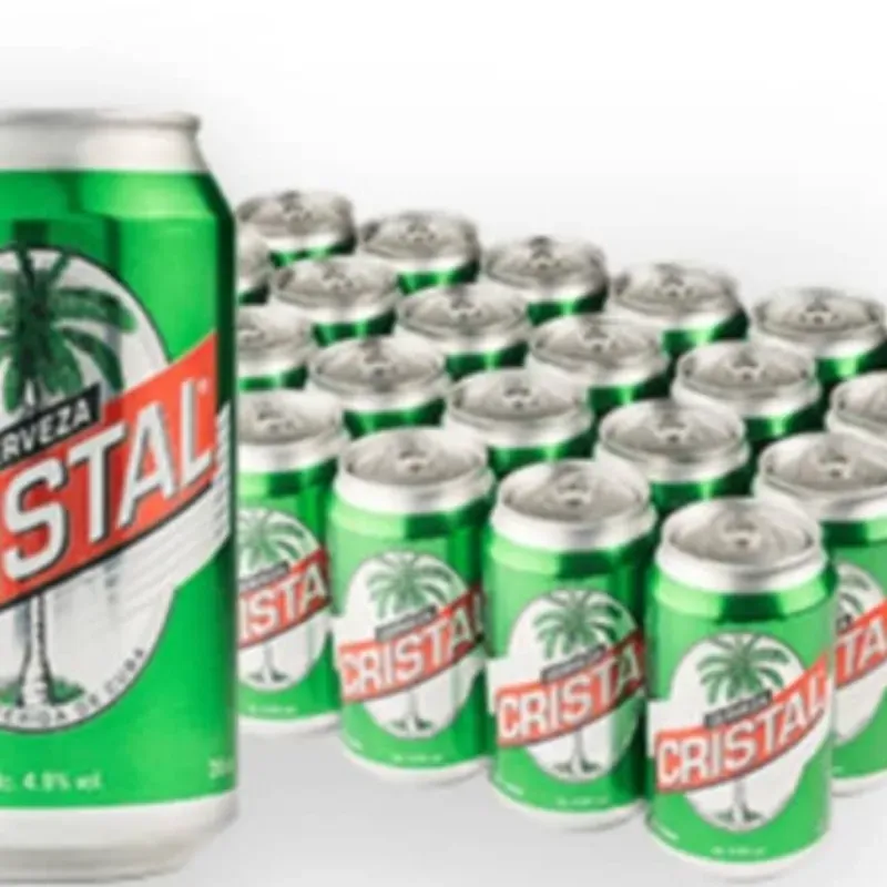 Caja de cerveza Cristal (24u)