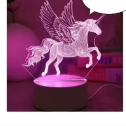 Lámpara de noche (Unicornio)