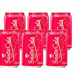 Refresco de Lata de Cola - Santa Cola (6 u)