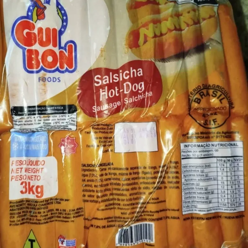 Salchicha de pollo - GUI BON (3kg)