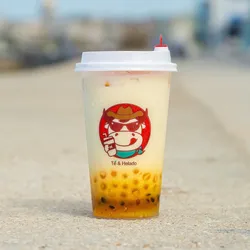 Bomba Leche Té Maracuyá Talla L 700ml 