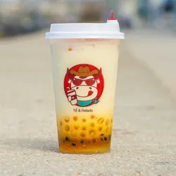 Bomba Leche Té Maracuyá Talla M