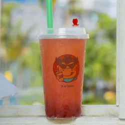 Bomba Té Fresa Talla L 700ml 