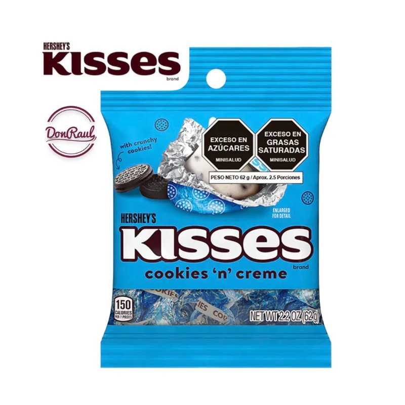 Kisses Cookies ‘n’ Creme 62g