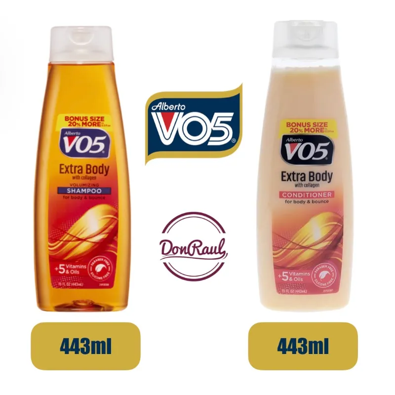 Alberto VO5 Extra Body with collegen Champú + Acondicionador 886ml