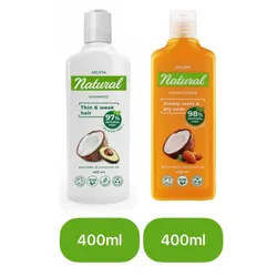 Aroma Natural Shampoo+Acondicionador Aguacate y Coco