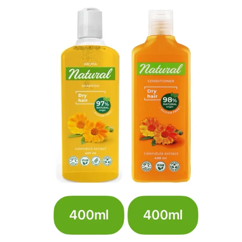 Aroma Natural Shampoo+Acondicionador Caléndula
