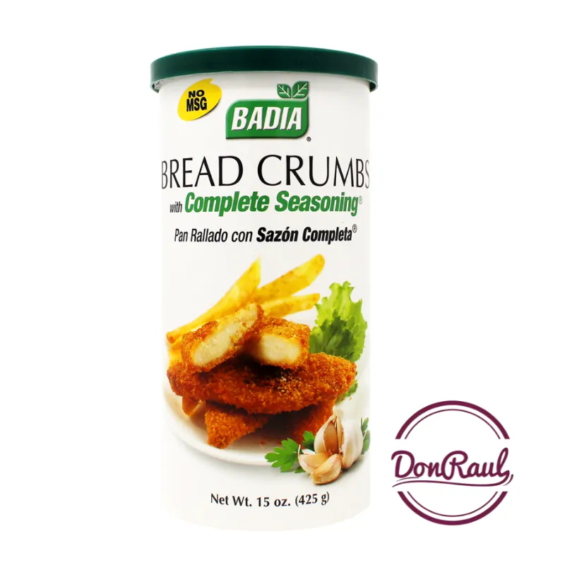Badia Pan Rallado con Sazón Completa 15oz