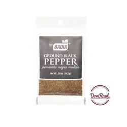 Badia Pimienta Negra Molida 0.5oz