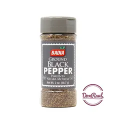 Badia Pimienta Negra Molida 2oz