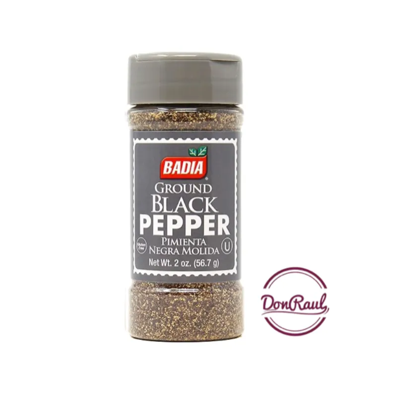 Badia Pimienta Negra Molida 2oz