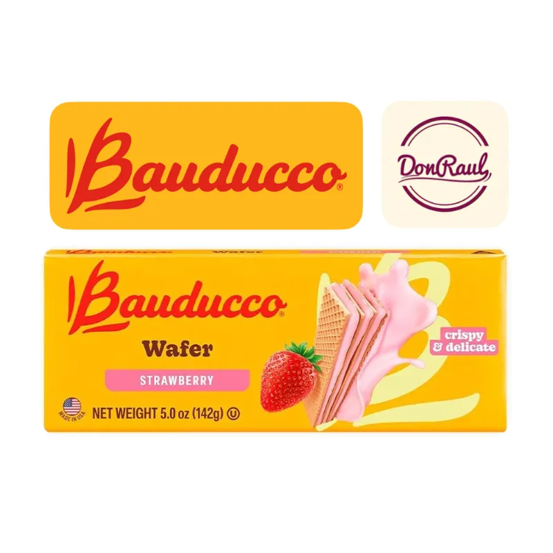 Bauducco Wafer Fresa 142g