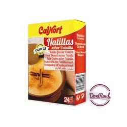 CalNort Natillas Casera sabor Vainilla 130g