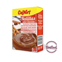 CalNort Natillas Casera sabor Chocolate 130g