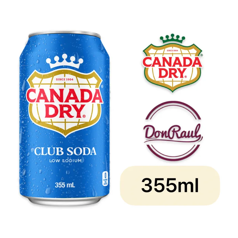 Canada Dry Agua Gaseada 355ml
