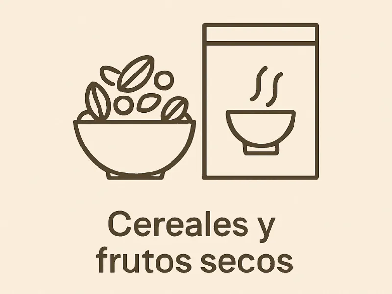 Cereal y frutos secos