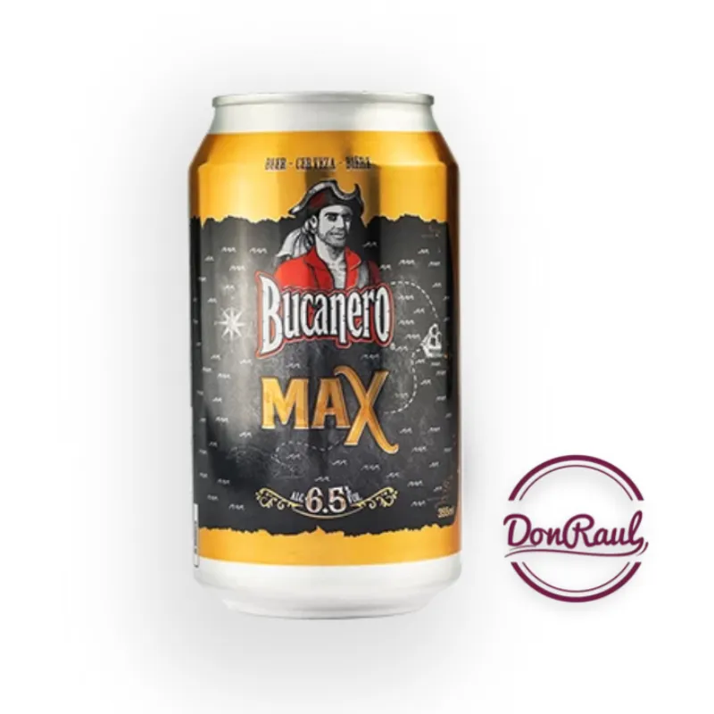 Cerveza Bucanero Max 355ml
