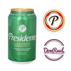 Cerveza Presidente 355ml