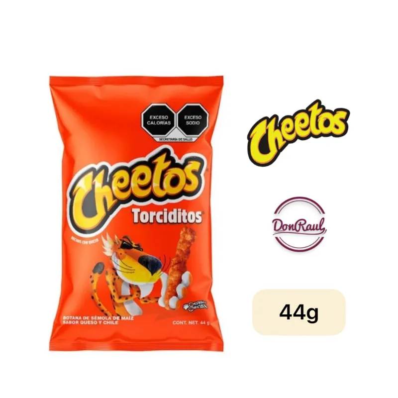 Cheetos Torciditos Queso con Chile 44g
