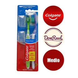 Colgate Cepillo Dental Extra Clean 2u