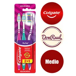 Colgate Cepillo Dental ZigZag 3u