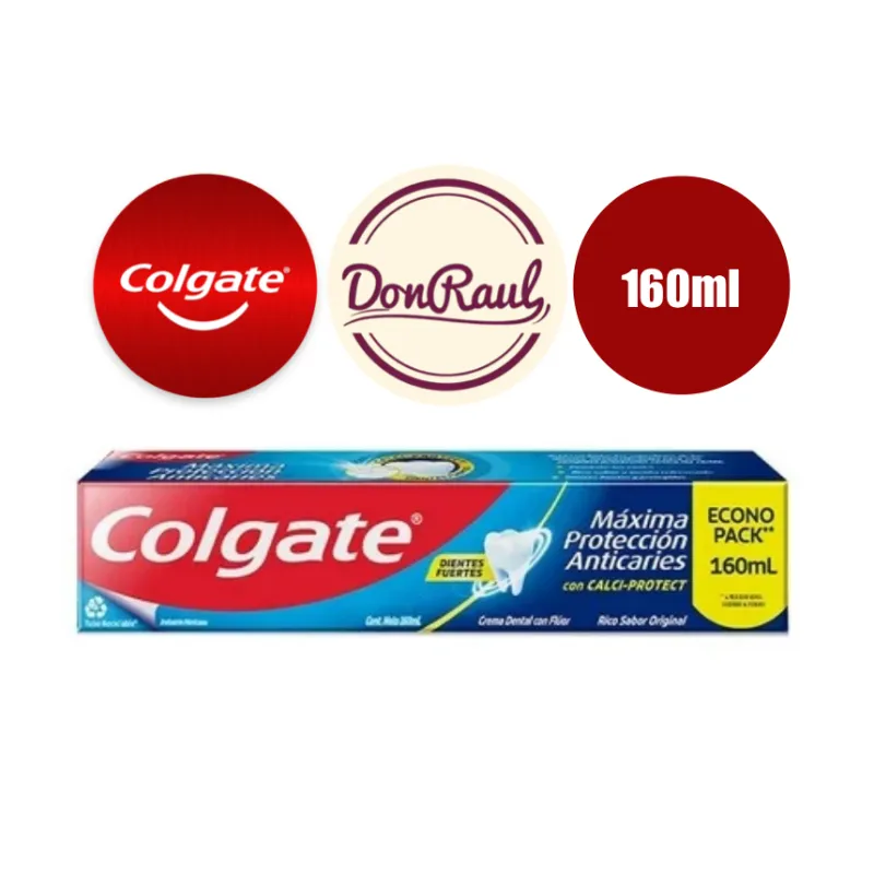 Colgate Máxima Protección Anticaries 160ml