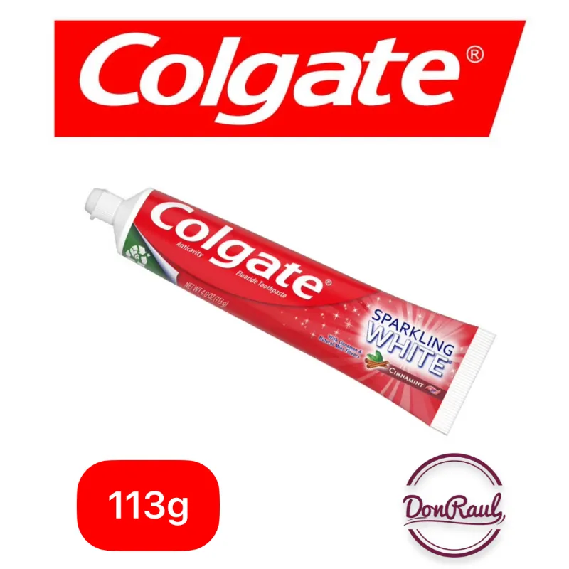 Colgate Sparkling White Cinnamint 113g