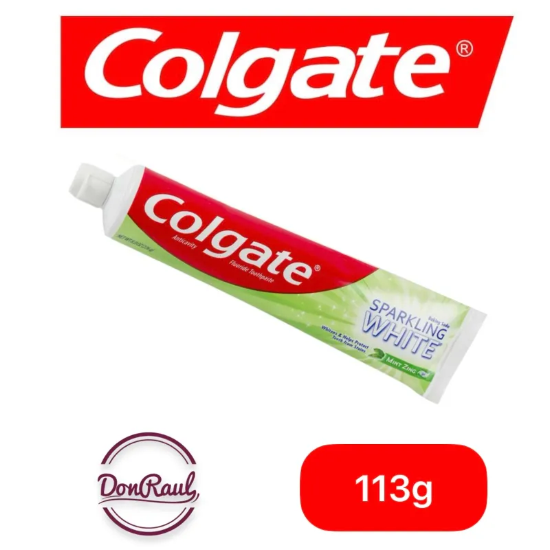 Colgate Sparkling White Min Zing 113g
