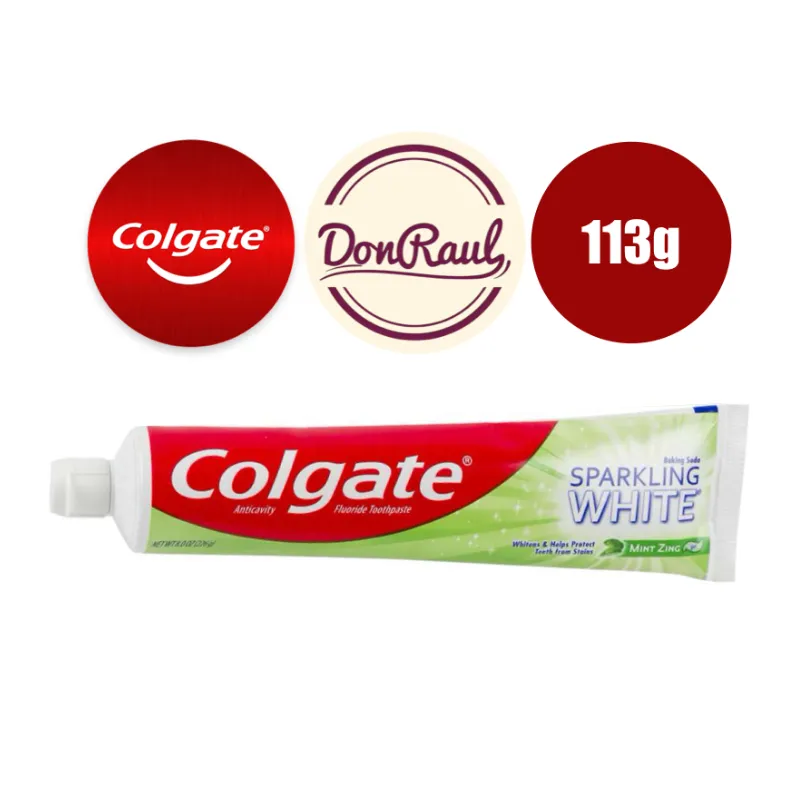 Colgate Sparkling White Mint Zing 113g