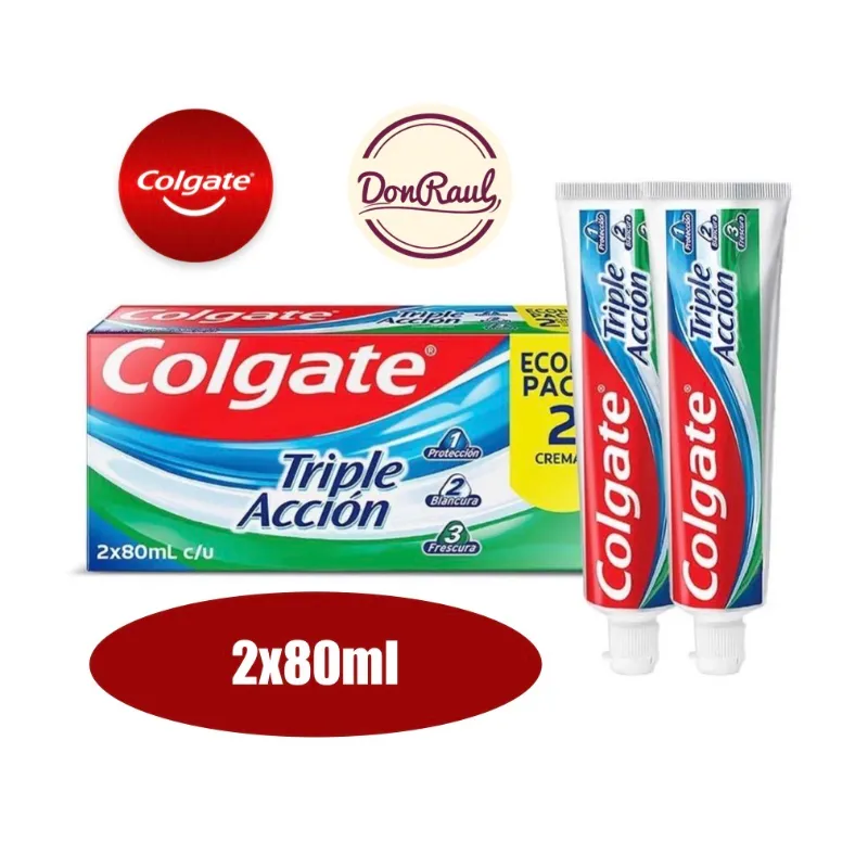 Colgate Triple Acción 2x80ml