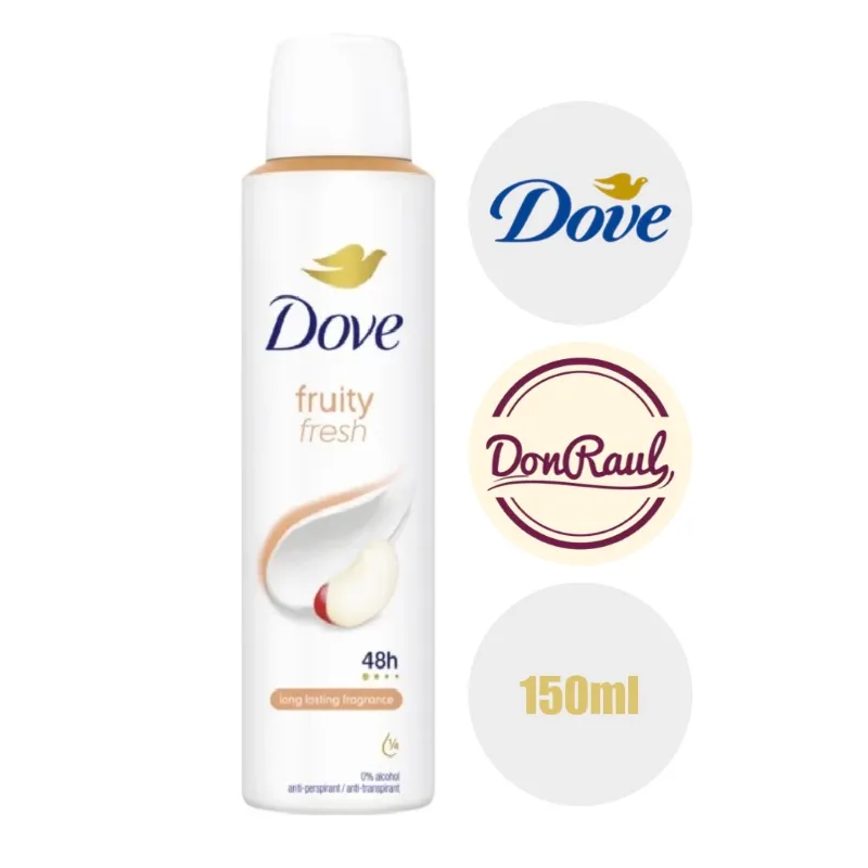 Dove Fruity Fresh Fragancia de larga duración 150ml