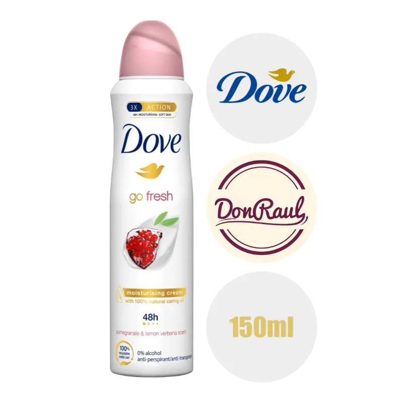 Dove Go Fresh granada y verbena de limón 150ml