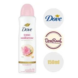 Dove Tono Uniforme Rosas y Aloe 150ml