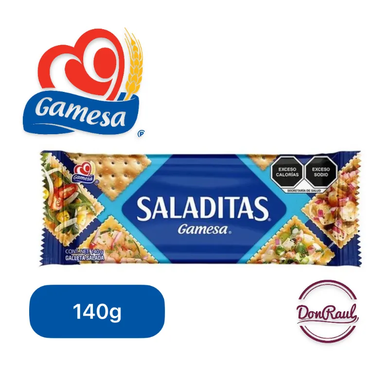Gamesa Saladitas 140g