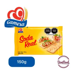 Gamesa Soda Real 150g