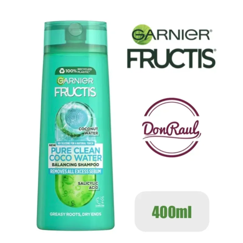 Garnier Fructis Shampoo Purificante Agua de Coco 400ml