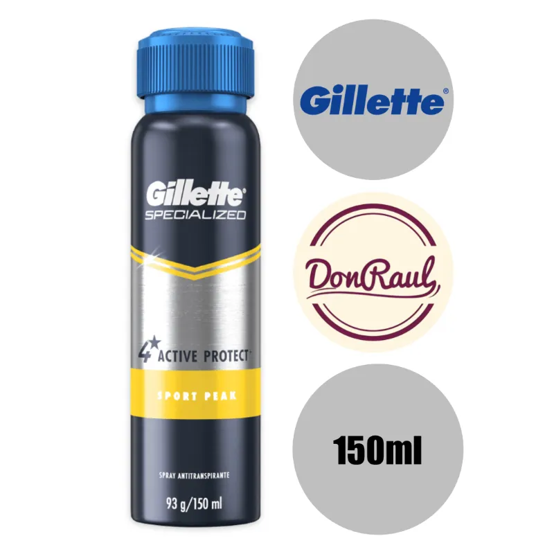 Gillette Specialized 4 Active Protect Sport Peak 150ml