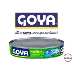 Goya Sardinas en aceite vegetal 425g