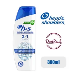 Head & Shoulders 2-1 Escudo anticaspa Classic Clean 300ml