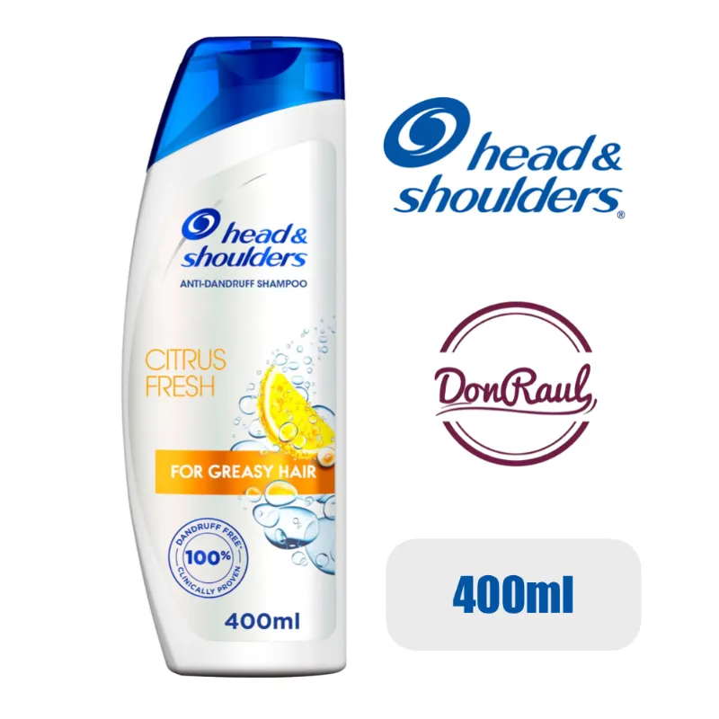Head & Shoulders Shampoo Anticaspa Citrus Fresh 400ml