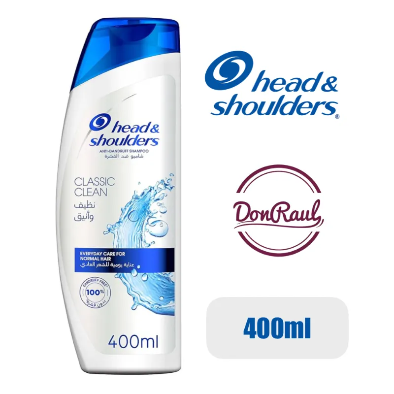 Head & Shoulders Shampoo Anticaspa Classic Clean 400ml