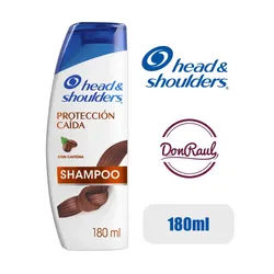 Head & Shoulders Shampoo Protección Anticaida 180ml 