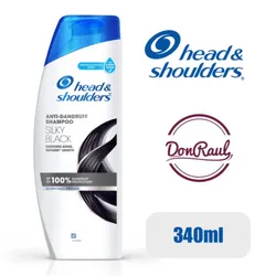 Head & Shoulders Shampoo Silky Black 340ml