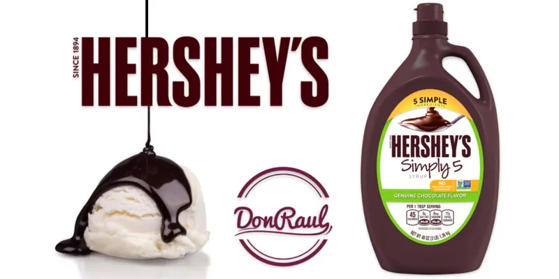 Hershey's Syrup Simple 5 Chocolate 48oz