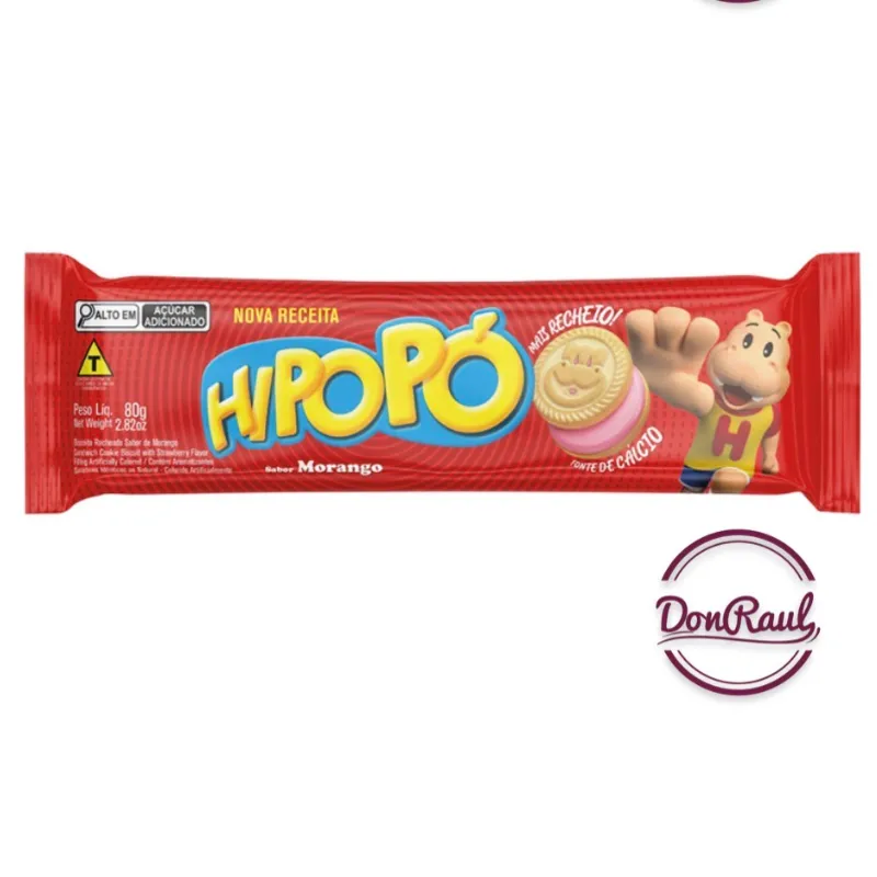 Hipopo Fresa 80g