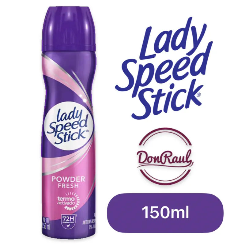Lady Speed Stick Powder Fresh Termo Activado 150ml